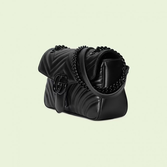 【芸能人愛用☆】GUCCI グッチ 〔GGマーモント〕スモール ショルダーバッグ 443497 DTDFV 1000