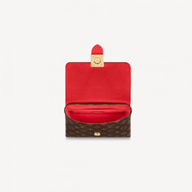 【完売必至】LOUIS VUITTON LOCKY BB ロッキー BB MONOGRAM コクリコ M44322