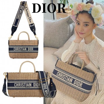 【DIOR】新木優子さん愛用！夏スタイルにぴったり☆カゴバッグWICKER