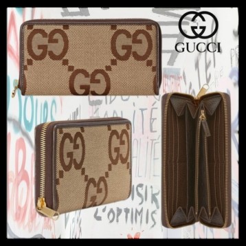 GUCCI グッチ ジャンボGG コンチネンタルウォレット
