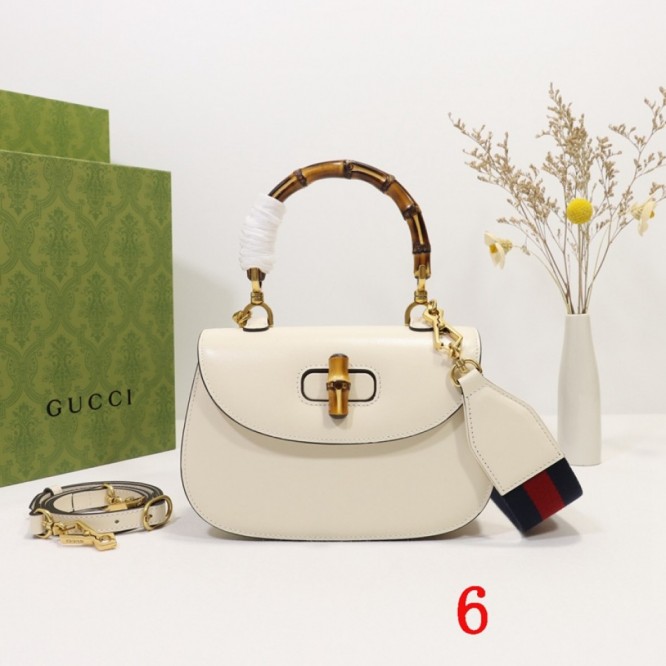 Gucci〔グッチ バンブー 1947〕 スモール トップハンドルバッグ ‎675797 