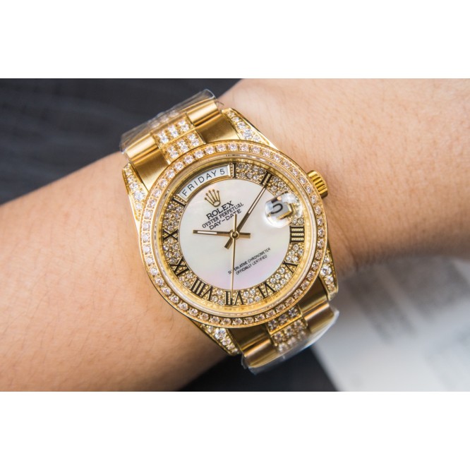 Rolex ロレックス SUPRE品 デイトジャスト Swiss 2836 ムーブメント搭載 GX-2001P1100-RO94