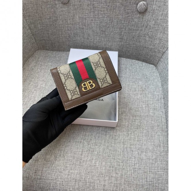 限定品【BALENCIAGA x GUCCI】☆HACKER カードケース ウォレット☆