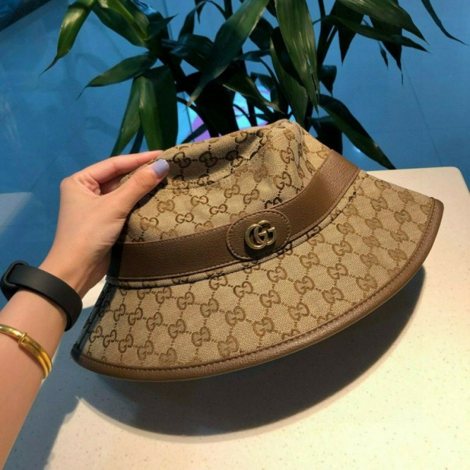 【GUCCI】GGキャンバス バケットハット