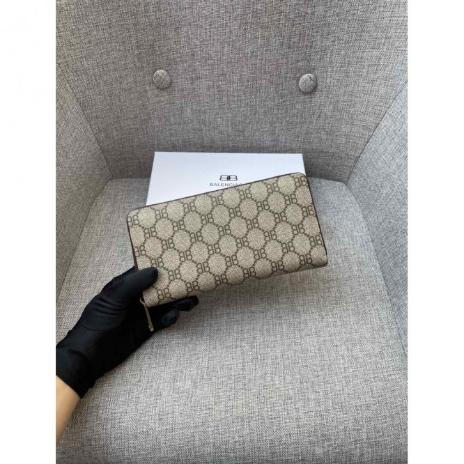 【BALENCIAGA × GUCCI】☆限定品☆ハッカー ジップウォレット
