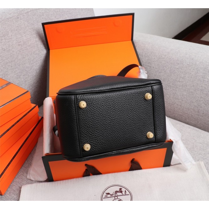 ★超入手困難★HERMES エルメス Lindy Mini リンディ ミニ ハンドバッグ ショルダーバッグ ブラック H079086CK18