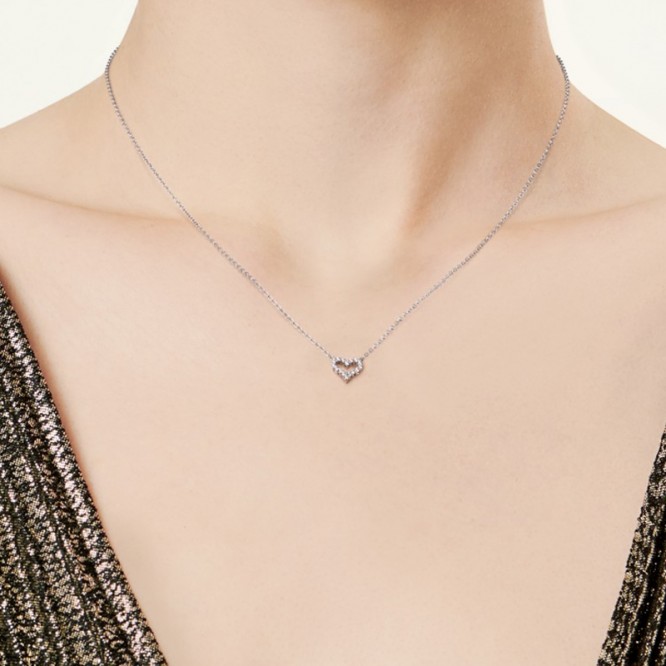 ★1129新品★Tiffany ティファニー ハート ペンダント 61101217