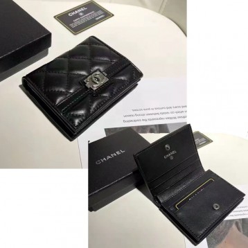 ChaneL・レザー コンチネンタルウォレット 財布 折財布
