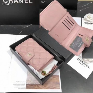 ChaneL・レザー コンチネンタルウォレット 財布 折財布