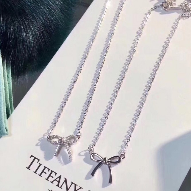 ★1129新品★Tiffany ティファニー ボウ ペンダント GRP02370
