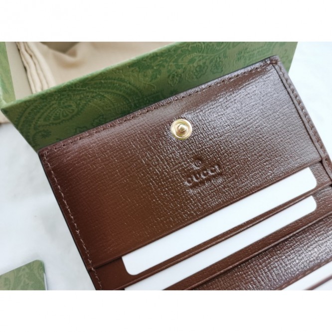 Gucciハート モチーフ付き カードケース ウォレット648848