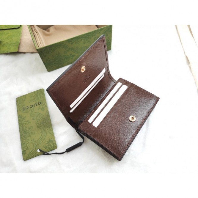 Gucciハート モチーフ付き カードケース ウォレット648848