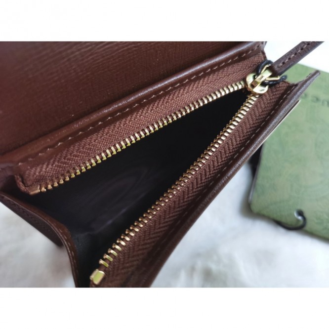 Gucciハート モチーフ付き カードケース ウォレット648848