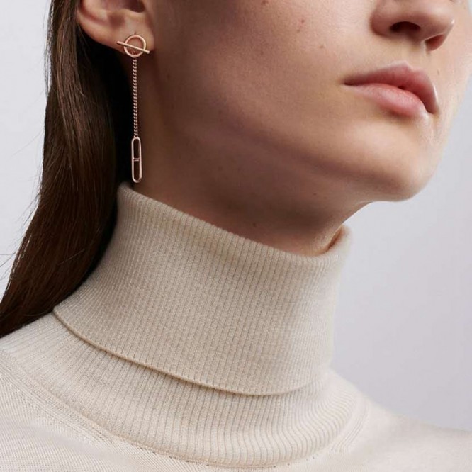 Hermes エルメス ・スタッドピアス イヤリング