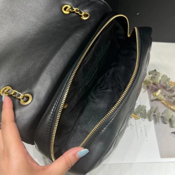 【CHANEL】 フラップバッグ ラムスキン ク