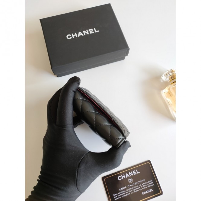 ChaneL・レザー コンチネンタルウォレット 財布 折財布