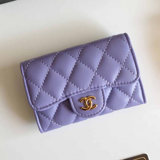 ChaneL・レザー コンチネンタルウォレット 財布 折財布