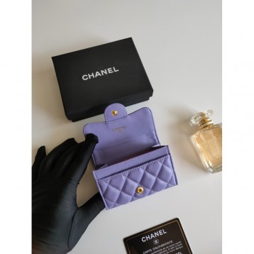 ChaneL・レザー コンチネンタルウォレット 財布 折財布 ChaneL・レザー コンチネンタルウォレット 財布 折財布