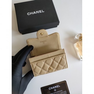 ChaneL・レザー コンチネンタルウォレット 財布 折財布 ChaneL・レザー コンチネンタルウォレット 財布 折財布