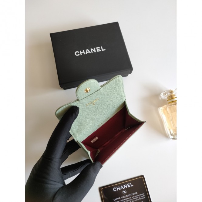 ChaneL・レザー コンチネンタルウォレット 財布 折財布
