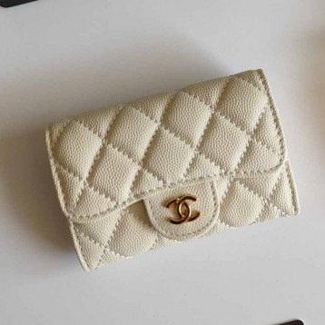 ChaneL・レザー コンチネンタルウォレット 財布 折財布