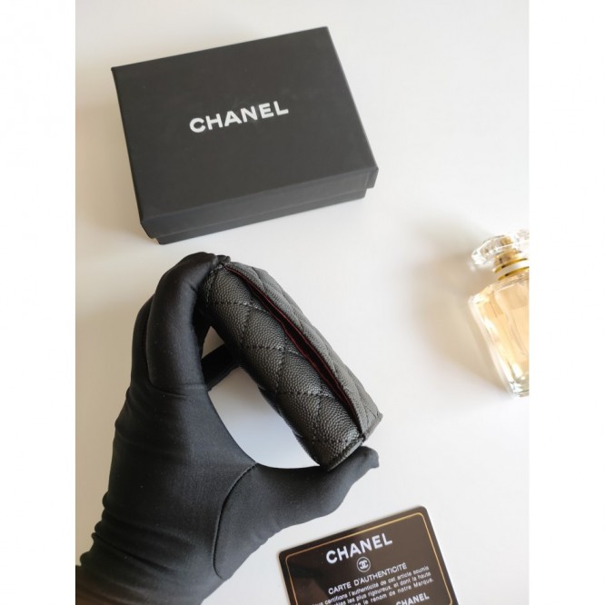 ChaneL・レザー コンチネンタルウォレット 財布 折財布