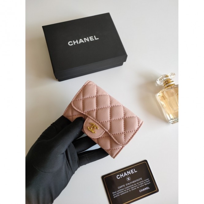 ChaneL・レザー コンチネンタルウォレット 財布 折財布
