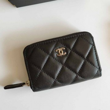 ChaneL・レザー コンチネンタルウォレット 財布 折財布