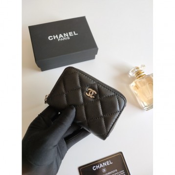 ChaneL・レザー コンチネンタルウォレット 財布 折財布