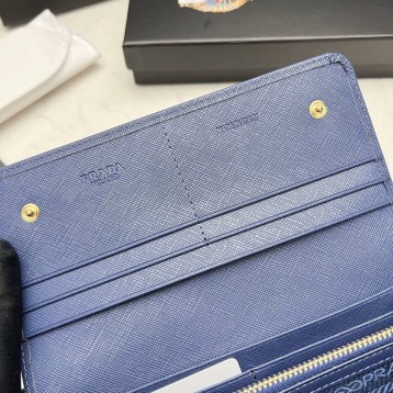 Pradaレザー コンチネンタルウォレット 財布 折財布 Pradaレザー コンチネンタルウォレット 財布 折財布