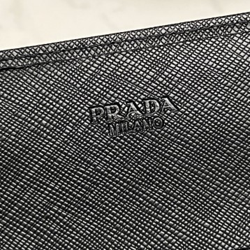 Pradaレザー コンチネンタルウォレット 財布 折財布 Pradaレザー コンチネンタルウォレット 財布 折財布