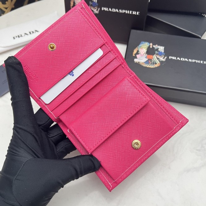 PRADA プラダ サフィアーノ 二つ折り財布
