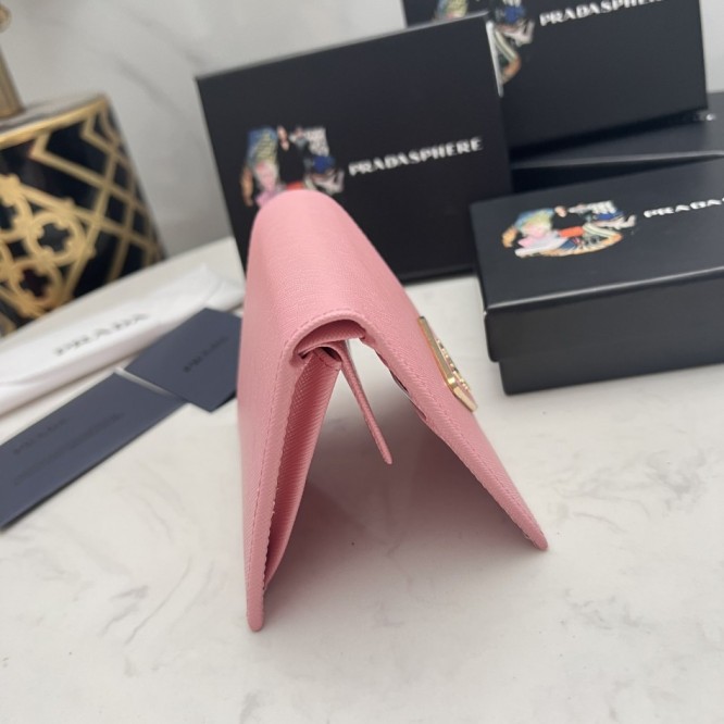 PRADA プラダ サフィアーノ 二つ折り財布