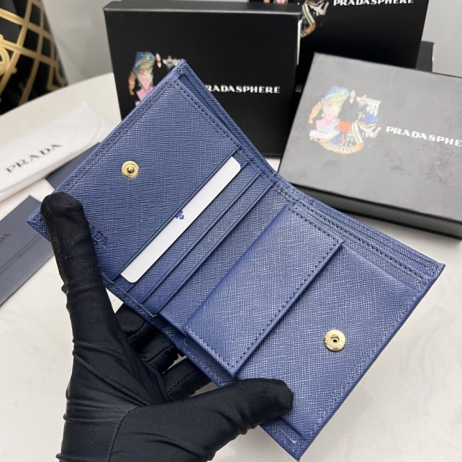 PRADA プラダ サフィアーノ 二つ折り財布