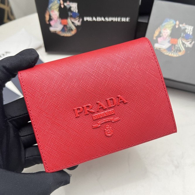 PRADA プラダ サフィアーノ 二つ折り財布