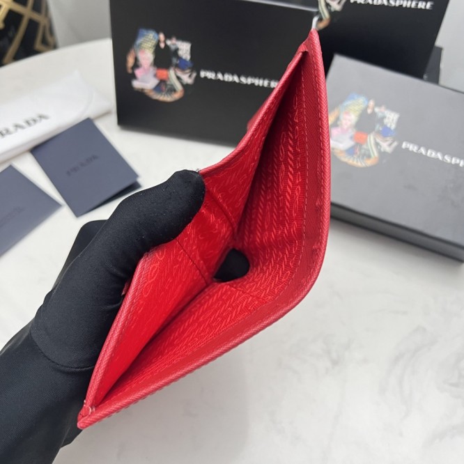 PRADA プラダ サフィアーノ 二つ折り財布