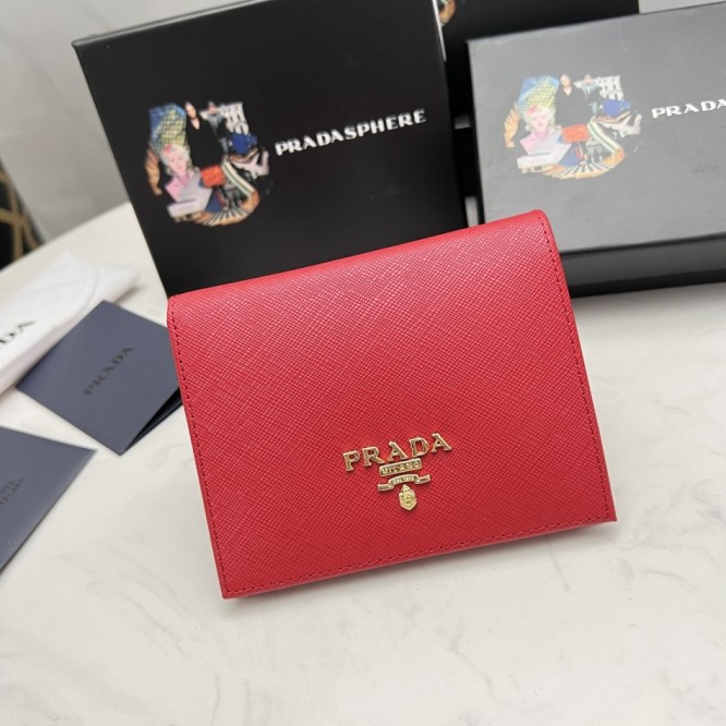 PRADA プラダ サフィアーノ 二つ折り財布