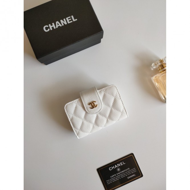 ChaneL・レザー コンチネンタルウォレット 財布 折財布