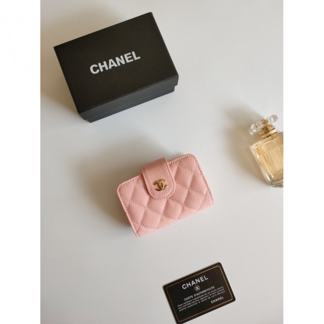 ChaneL・レザー コンチネンタルウォレット 財布 折財布