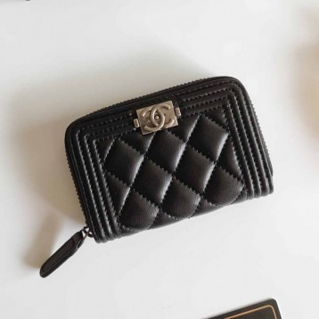 ChaneL・レザー コンチネンタルウォレット 財布 折財布