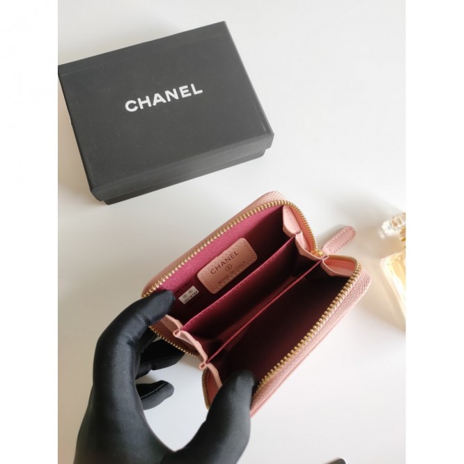 ChaneL・レザー コンチネンタルウォレット 財布 折財布