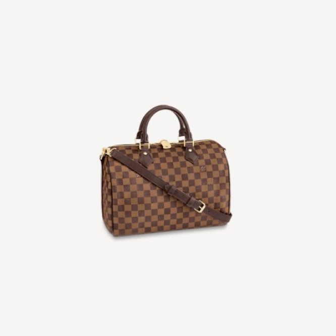 【1229更新商品】LOUIS VUITTON ルイ･ヴィトン スピーディ・バンドリエール 30 ダミエ・エベヌ N41367