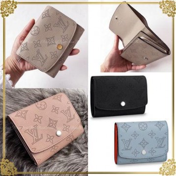 国内発★Louis Vuittonお札入るポルトフォイユイリス ミニ財布