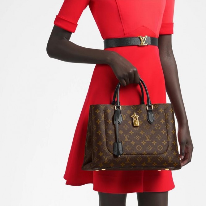 LOUIS VUITTON モノグラム フラワートート M43550
