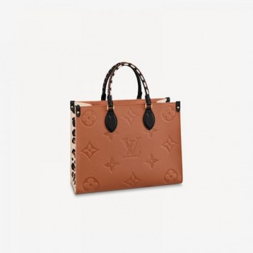 【人気商品】LOUIS VUITTON 21SS オンザゴー MM トートバッグ ワイルド･アット･ハート M58522