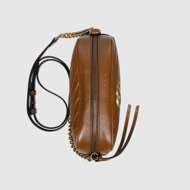 【人気アイテム☆】GUCCI グッチ 〔GGマーモント〕キルティング スモール ショルダーバッグ 447632 0OLFT 2535