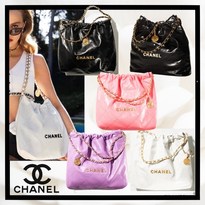 VERY雑誌掲載！通勤からお出かけまで【CHANEL】シャネル 22 ハンドバッグ