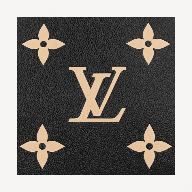 【1224更新商品】LOUIS VUITTON ルイ･ヴィトン プティ・パレ PM バイカラー モノグラム･アンプラント ブラック ベージュ M58913