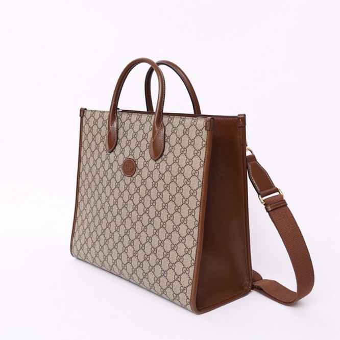 GucciインターロッキングG ミディアム トートバッグ674148 