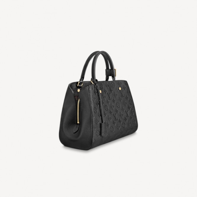 【1223更新商品】LOUIS VUITTON ルイ･ヴィトン モンテーニュ MM モノグラム・アンプラント ノワール M41048